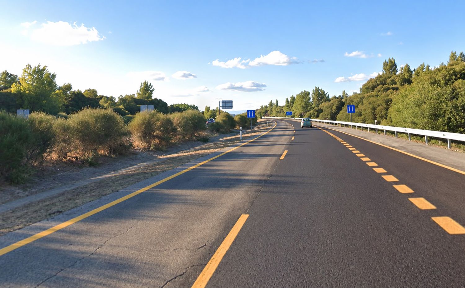 Punto donde ha tenido lugar el accidente Punto donde ha tenido lugar el accidente