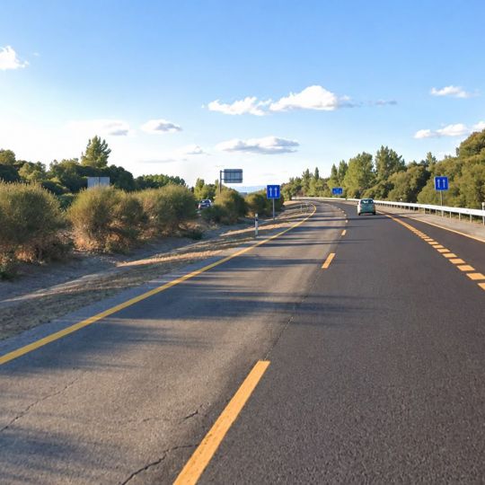Punto donde ha tenido lugar el accidente