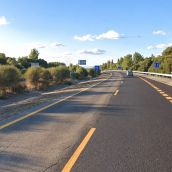 Punto donde ha tenido lugar el accidente