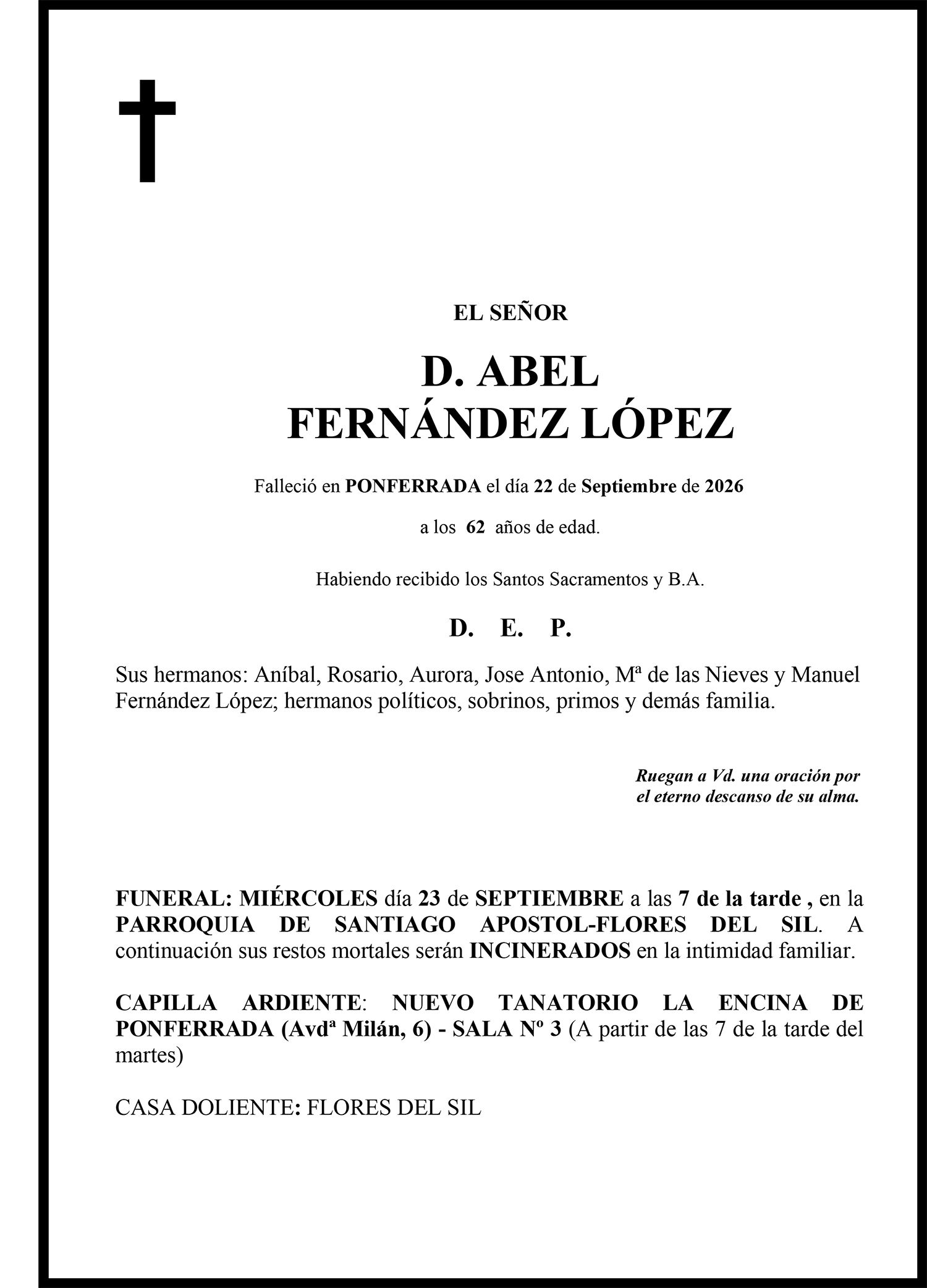 ABELFERNÁNDEZ LÓPEZ
