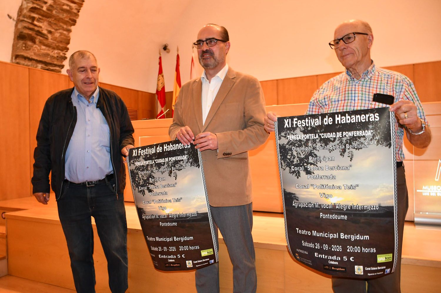 Presentación del XI Festival de Habaneras | Foto: Dani Merino, InfoBierzo Presentación del XI Festival de Habaneras | Foto: Dani Merino, InfoBierzo