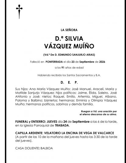 SILVIA VÁZQUEZ MUÍÑO