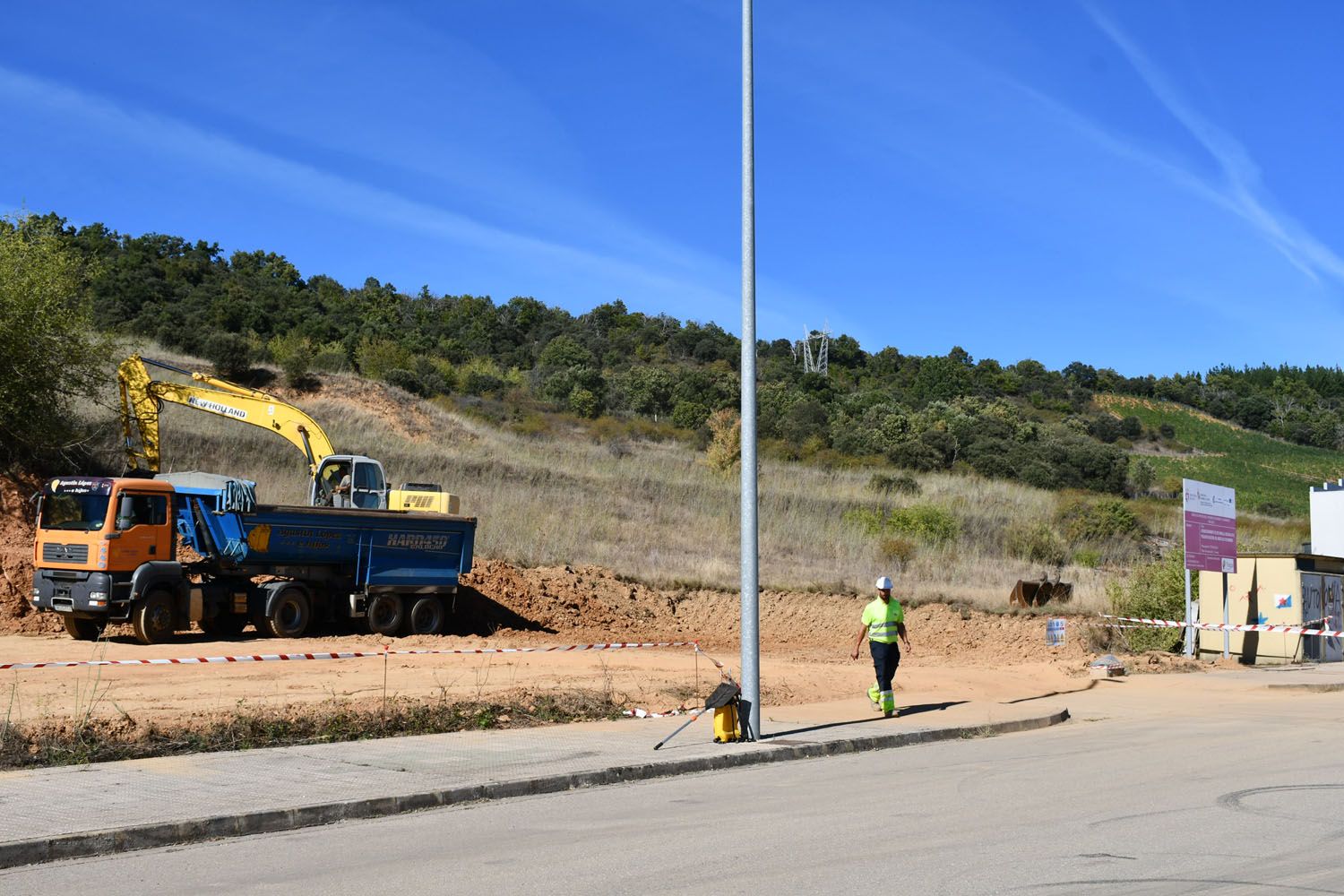 Obras del futuro parque de Bomberos de Bembibre (10) Obras del futuro parque de Bomberos de Bembibre (10)