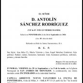 ANTOLÍN SÁNCHEZ RODRÍGUEZ
