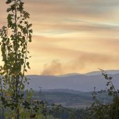 Incendio de Sotelo desde Ponferrda