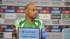 El entrenador de la Ponferradina, Mehdi Nafti El entrenador de la Ponferradina, Mehdi Nafti