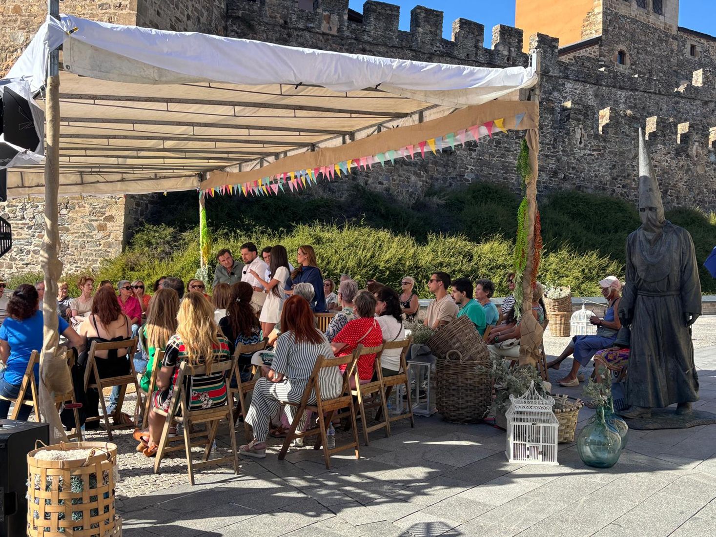 Grabación del programa 'El verano se mueve' de Telecinco desde Ponferrada (3) | Foto: Iris López, InfoBierzo