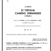 DETALIA CANEDO FERNÁNDEZ ( TALA )