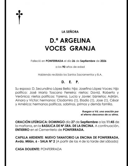 ARGELINA VOCES GRANJA