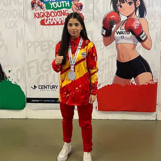 La joven berciana Alicia Chamorro