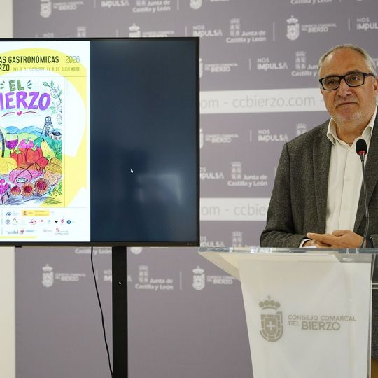 Presidente del Consejo Comarcal del Bierzo, Olegario Ramón | Foto: César Sánchez, ICAL