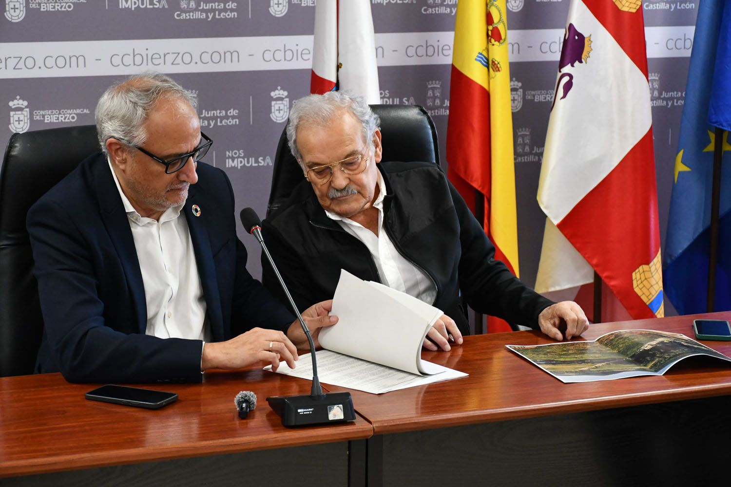 Olegario Ramón y José Luis Prada (1)