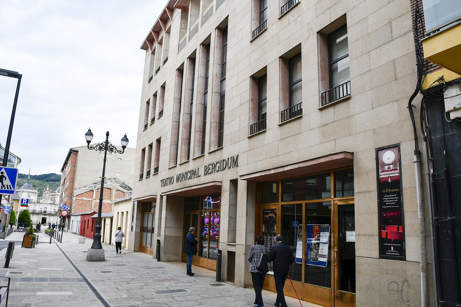 Estado actual del Teatro Bergidum de Ponferrada