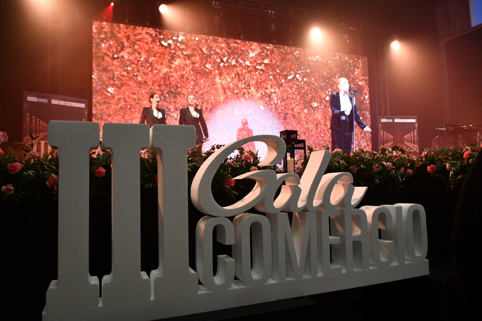 Actuación de Marta Sánchez en la III Gala del Comercio de Ponferrada