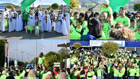Cada paso cuenta: Las mejores imágenes de la IX Marcha contra el cáncer de Ponferrada