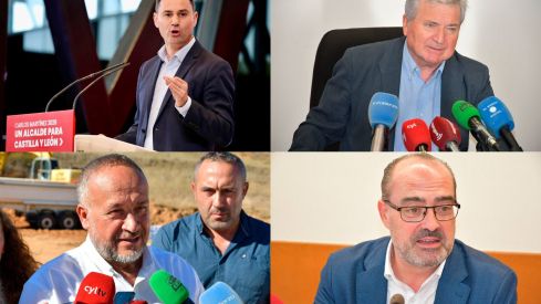 Javier Alfonso Cendón, Gerardo Álvarez Courel, Marco Morala y Raúl Valcarce Javier Alfonso Cendón, Gerardo Álvarez Courel, Marco Morala y Raúl Valcarce