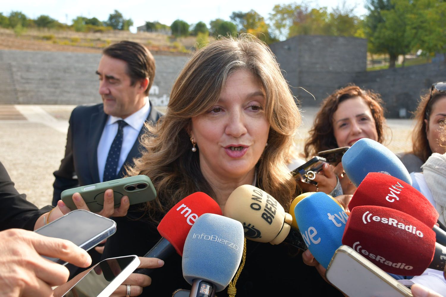 Nuria González, rectora de la Universidad de León Nuria González, rectora de la Universidad de León
