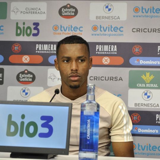El jugador de la Ponferradina, Quicala Bari | Foto: Norberto de la Mata El jugador de la Ponferradina, Quicala Bari | Foto: Norberto de la Mata
