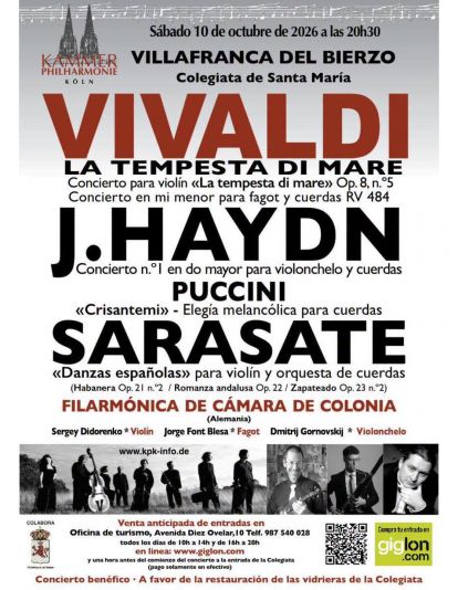 Vivaldi la Tempesta Di Mare en Villafranca