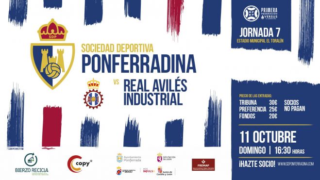 Ponferradina vs Real Avilés
