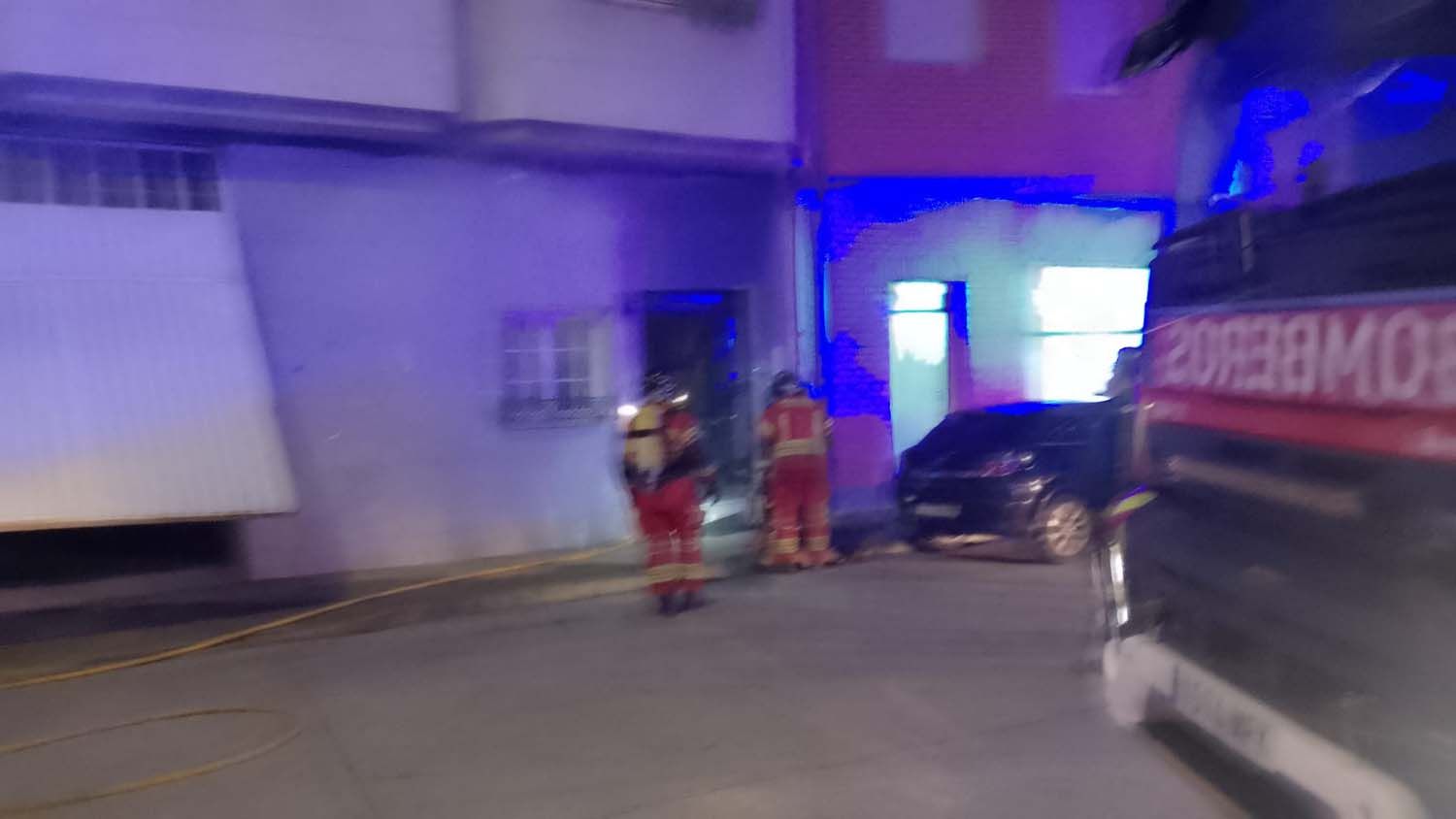 Explosión registrada en Camponaraya(4)