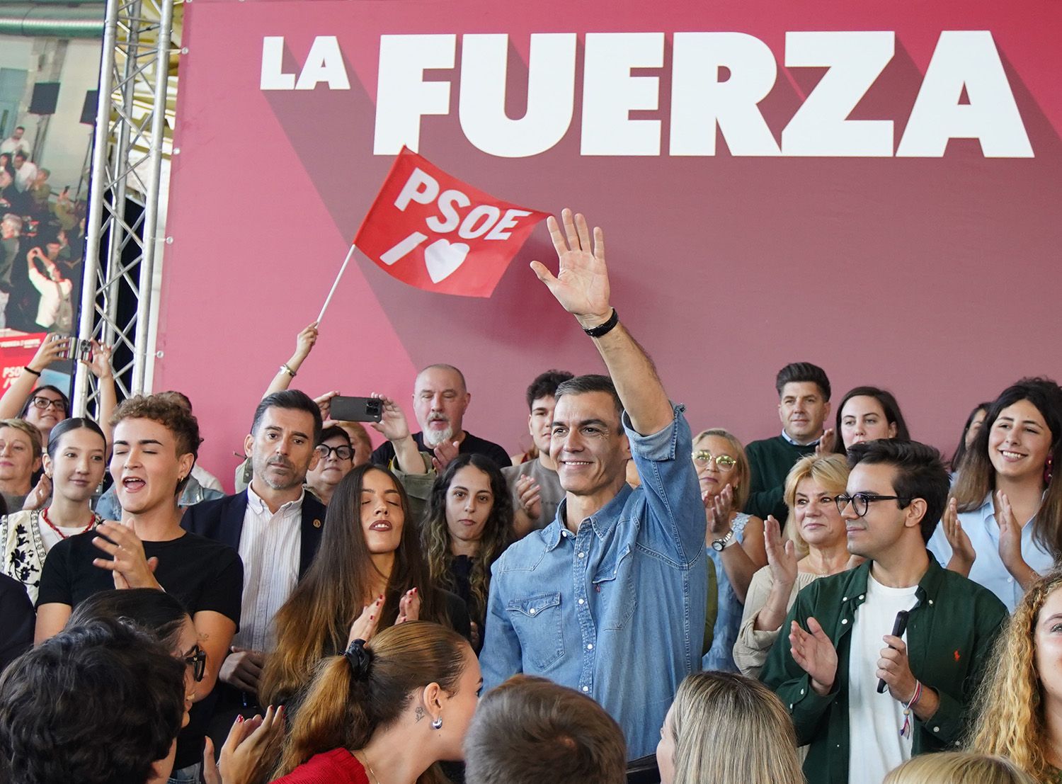 César Sánchez ICAL El presidente del Gobierno, Pedro Sánchez, participa en un acto público en Ponferrada César Sánchez ICAL El presidente del Gobierno, Pedro Sánchez, participa en un acto público en Ponferrada