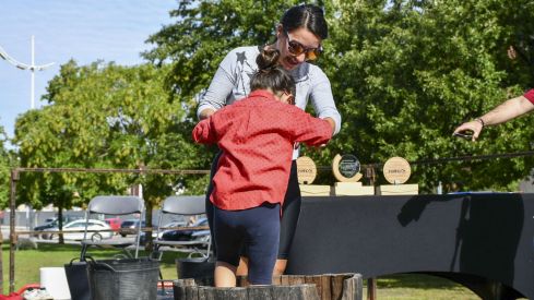 Concurso de pisada de uva del Ponfevin en La Rosaleda (4)