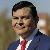 El candidato berciano al Senado por el PSOE de León, Manuel Alfonso González | Foto: PSOE de León