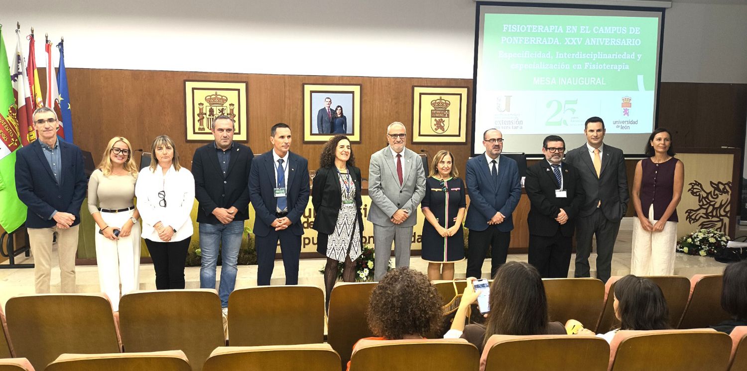 Jornadas de Fisioterapia del Campus de Ponferrada (1) Jornadas de Fisioterapia del Campus de Ponferrada (1)