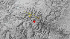 Registro de las réplicas del terremoto | Foto: Página web del Instituto Geográfico Nacional (IGN) Registro de las réplicas del terremoto | Foto: Página web del Instituto Geográfico Nacional (IGN)