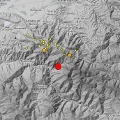 Registro de las réplicas del terremoto | Foto: Página web del Instituto Geográfico Nacional (IGN)