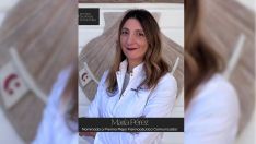 María Pérez, farmacéutica en Cacabelos | Foto: Instagram de ACM Farma
