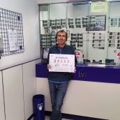 Premio de la Lotería Nacional en la administración de la calle Ancha de Ponferrada