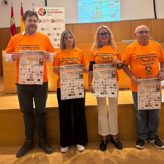 Presentación de la Marcha por la Salud Mental de Ponferrada Presentación de la Marcha por la Salud Mental de Ponferrada