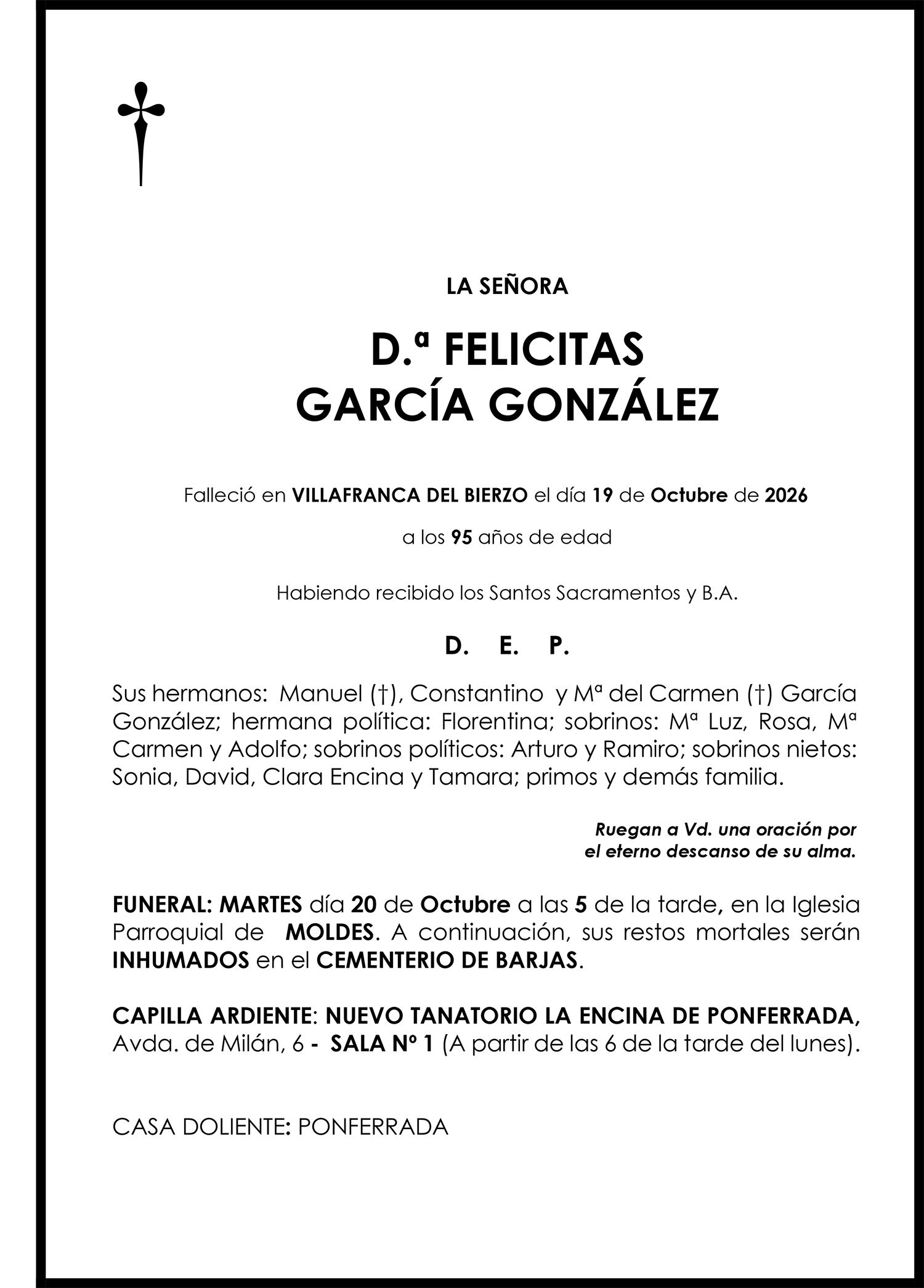 FELICITASGARCÍA GONZÁLEZ