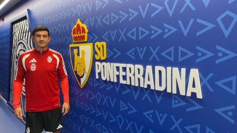 Saúl Crespo en la vuelta a los entrenamientos con el equipo berciano Saúl Crespo en la vuelta a los entrenamientos con el equipo berciano