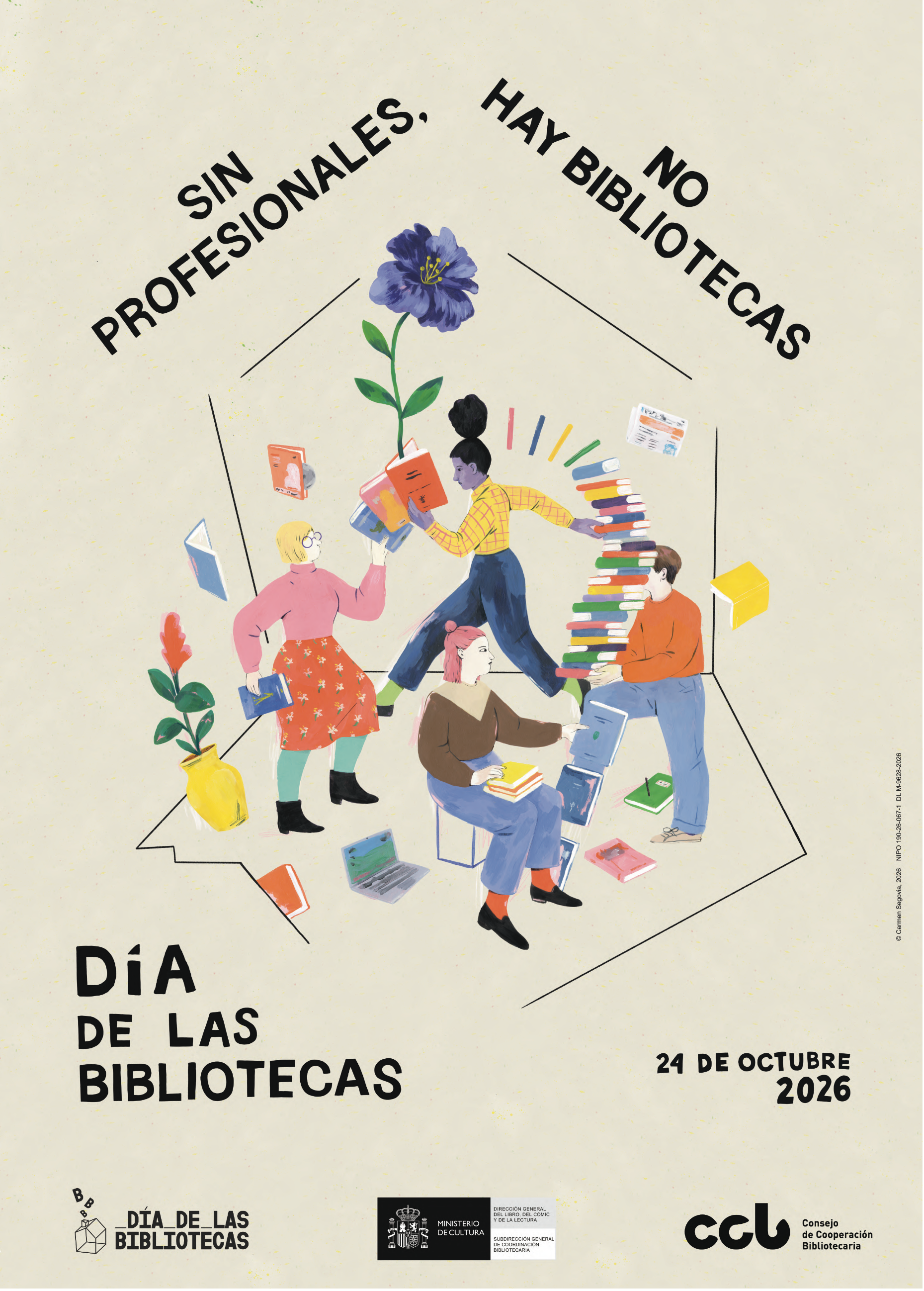 Cartel MInisterio Día Bibliotecas Cartel MInisterio Día Bibliotecas