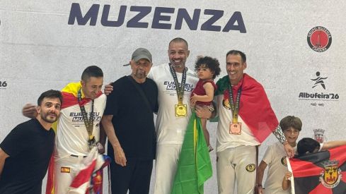 Ponferrada León campeonato europeo capoeira 2026 podium chileno Ponferrada León campeonato europeo capoeira 2026 podium chileno