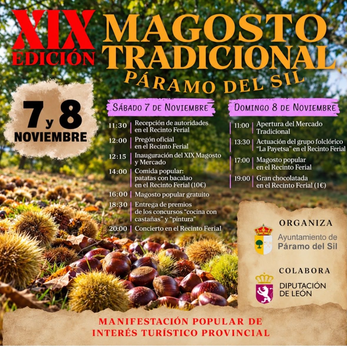 Magosto en Páramo del Sil Magosto en Páramo del Sil