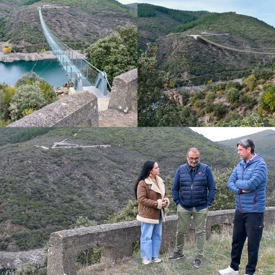 Entrevista a Antonio Cuellas, alcalde de Cubillos del Sil y a Jorge García, alcalde de Congosto sobre el futuro Puente Tibetano Entrevista a Antonio Cuellas, alcalde de Cubillos del Sil y a Jorge García, alcalde de Congosto sobre el futuro Puente Tibetano