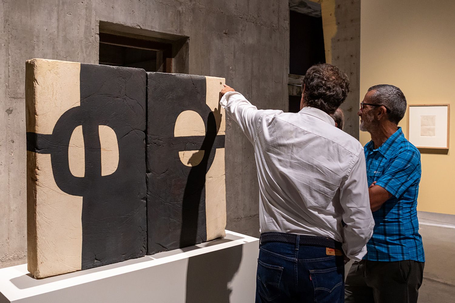 Exposición de Chillida en la Térmica Cultural Exposición de Chillida en la Térmica Cultural