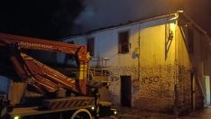 Incendio en Toral de los Vados