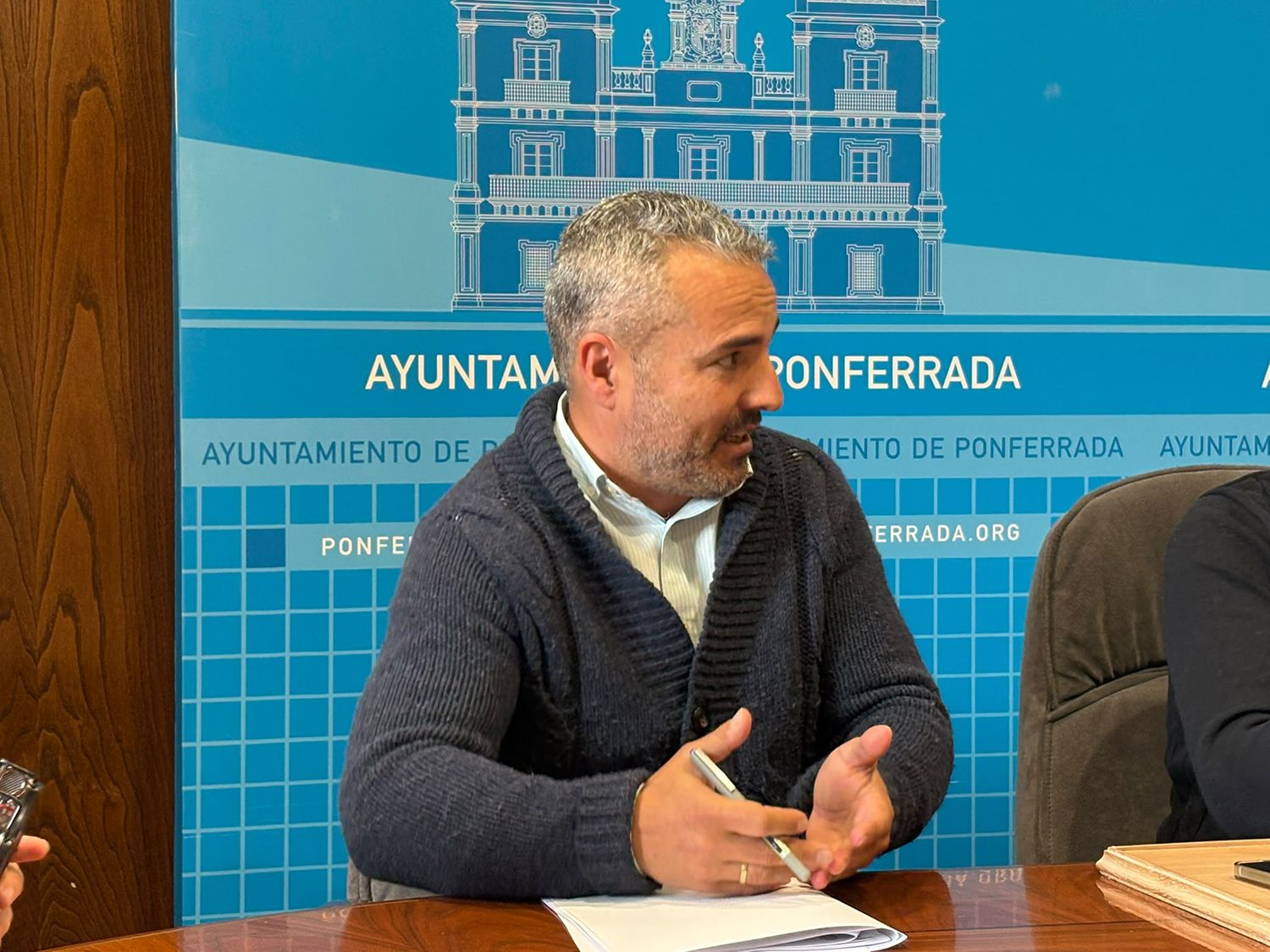 David Pacios, concejal de Comercio en el Ayto de Ponferrada David Pacios, concejal de Comercio en el Ayto de Ponferrada