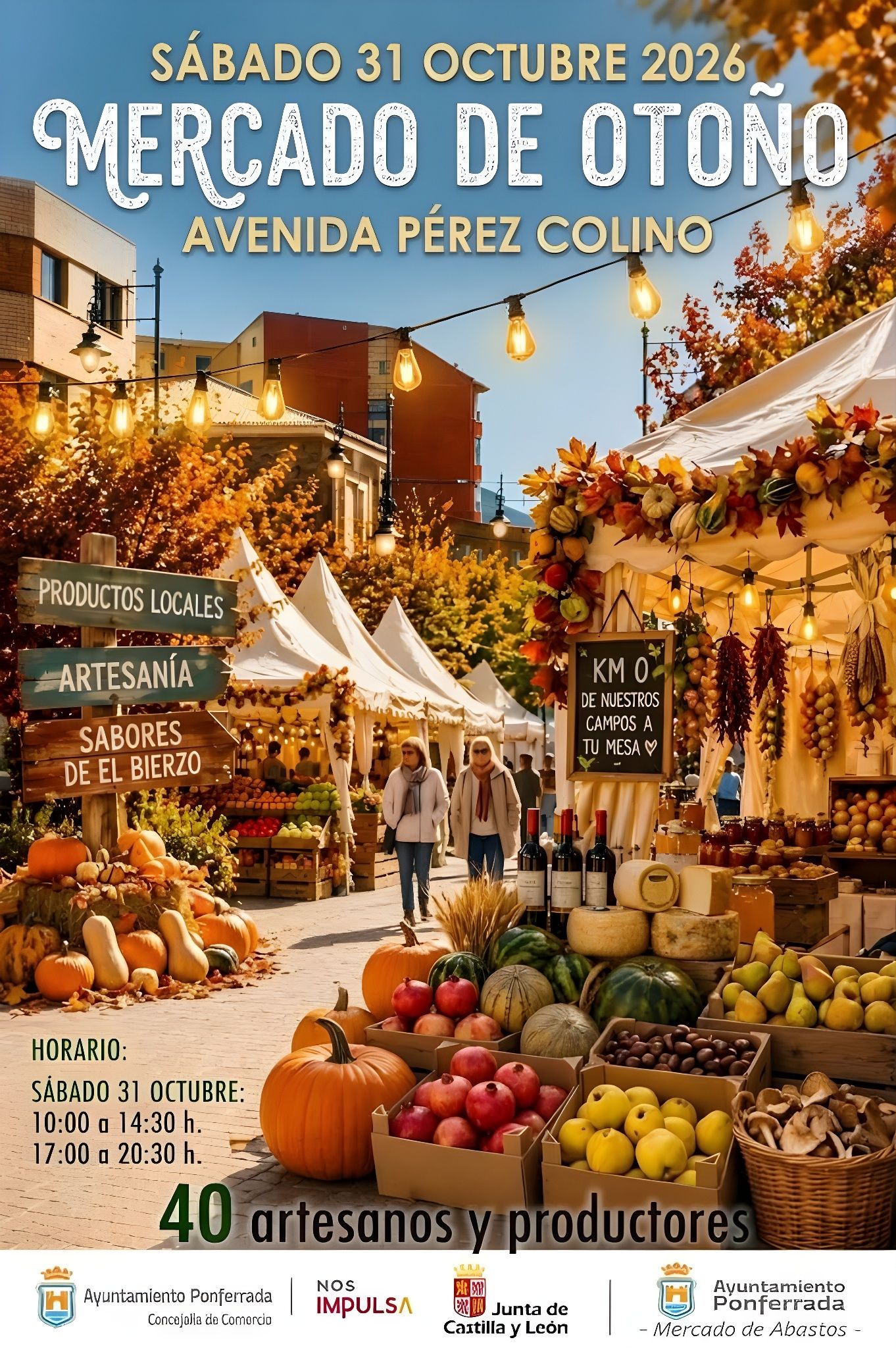 Cartel Mercado de Otoño