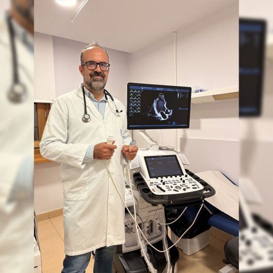 El cardiólogo del Hospital de la Reina David Alonso
