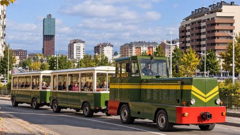 Posible tren que conectaría Ponferrada con el Ponfeblino Posible tren que conectaría Ponferrada con el Ponfeblino