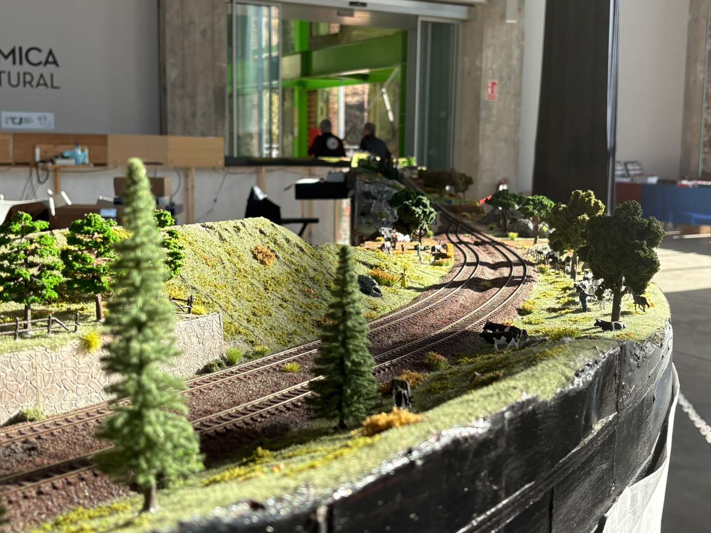 Maquetas ferroviarias en la Térmica Cultural(11) Maquetas ferroviarias en la Térmica Cultural(11)