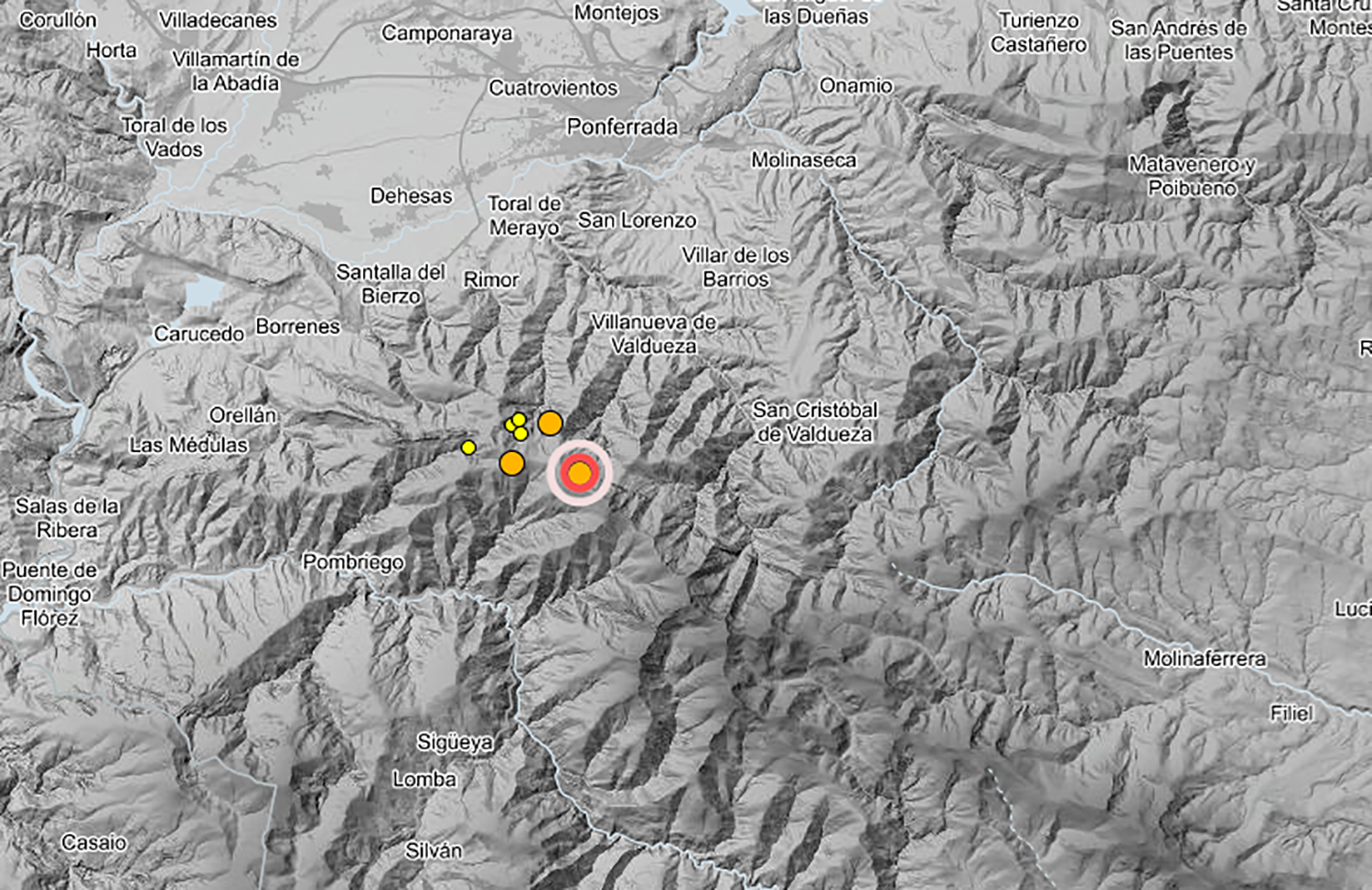 Terremoto en Priaranza del Bierzo Terremoto en Priaranza del Bierzo