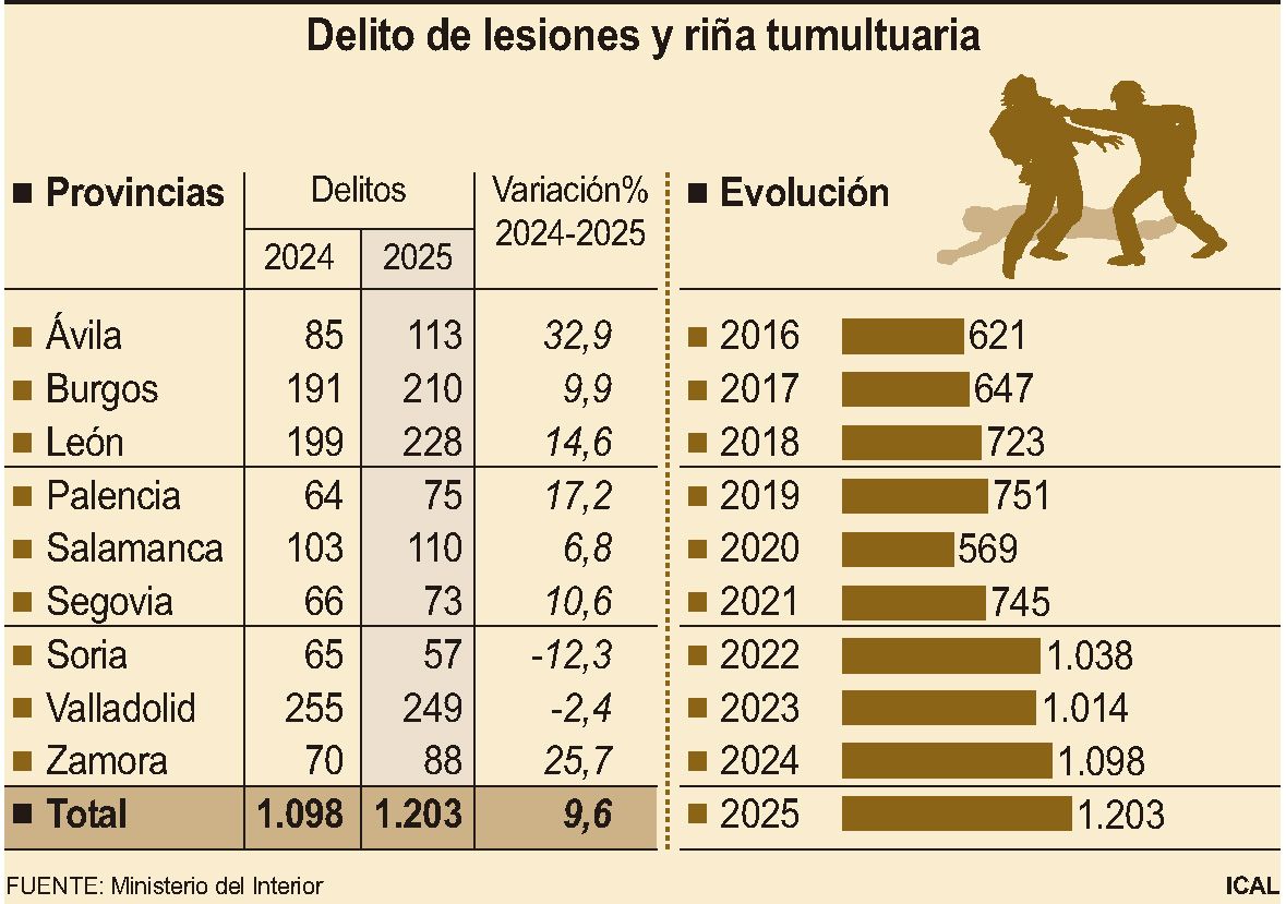 Delito de lesiones y riñas tumultarias | FS / ICAL