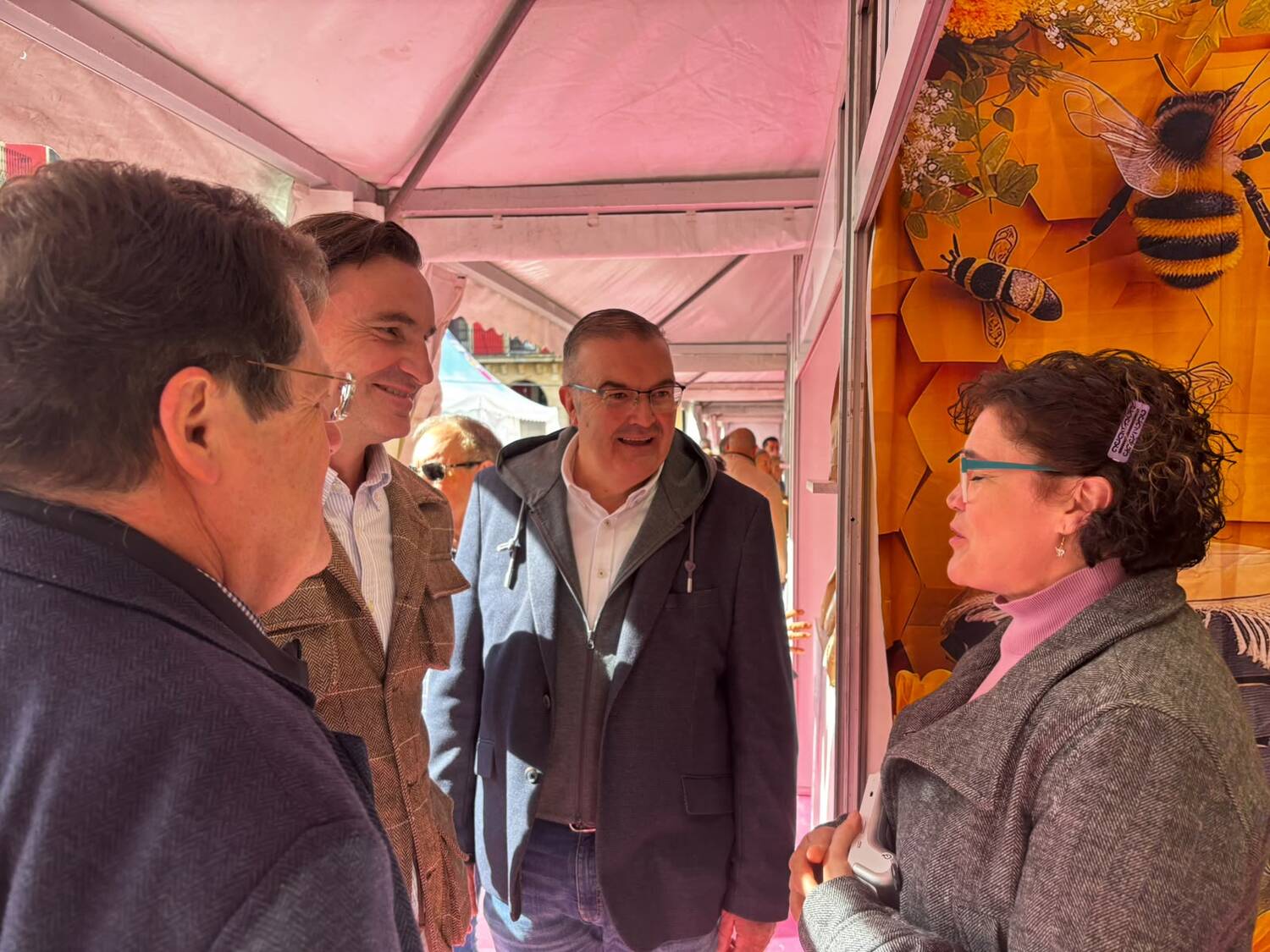Inauguración de la Feria de Productos de León en Gijón Inauguración de la Feria de Productos de León en Gijón